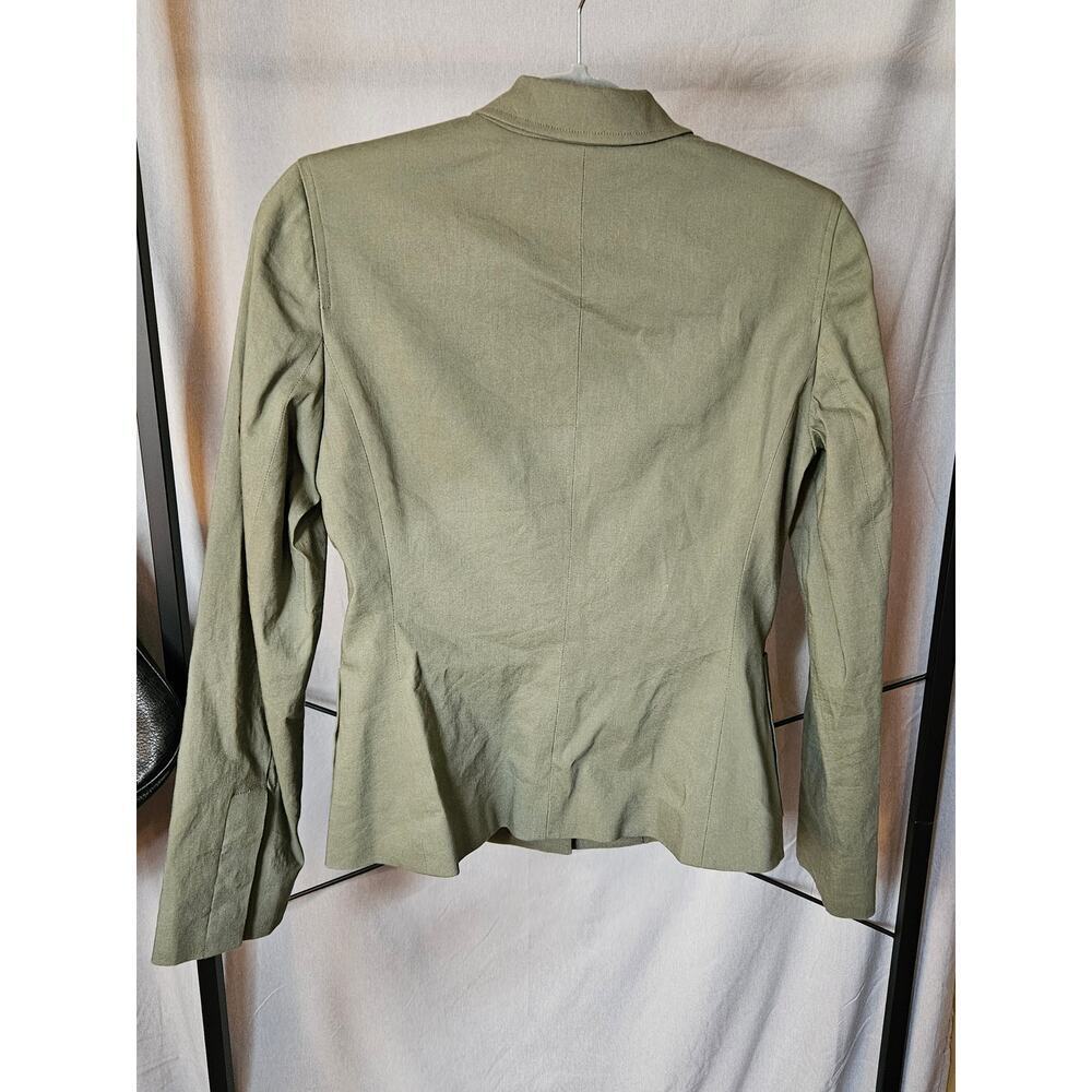 Calvin Klein Linen Blend Classic Blazer Size 2 - Picture 2 of 8